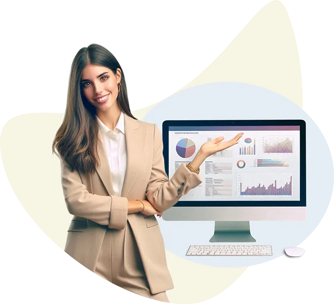 E-commerce Consultant Reviewing Success Charts