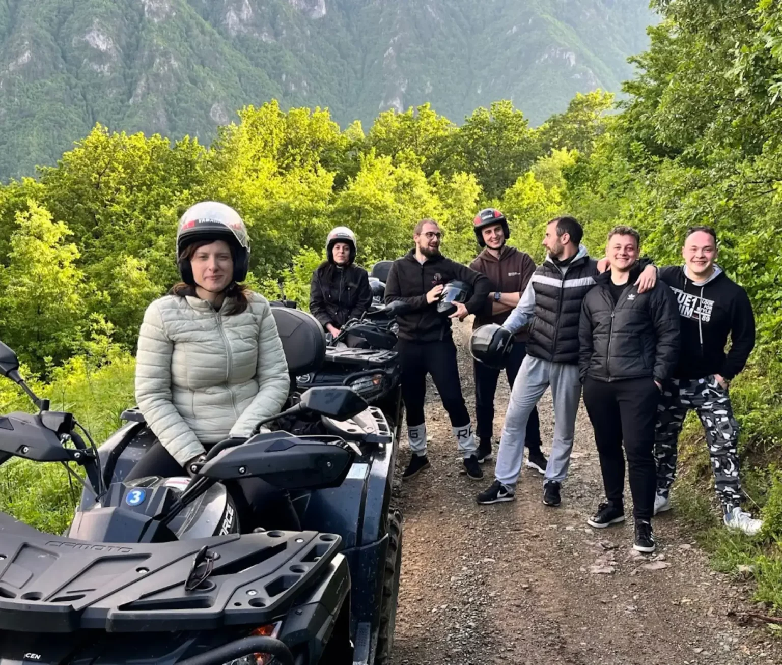 Team with Quads