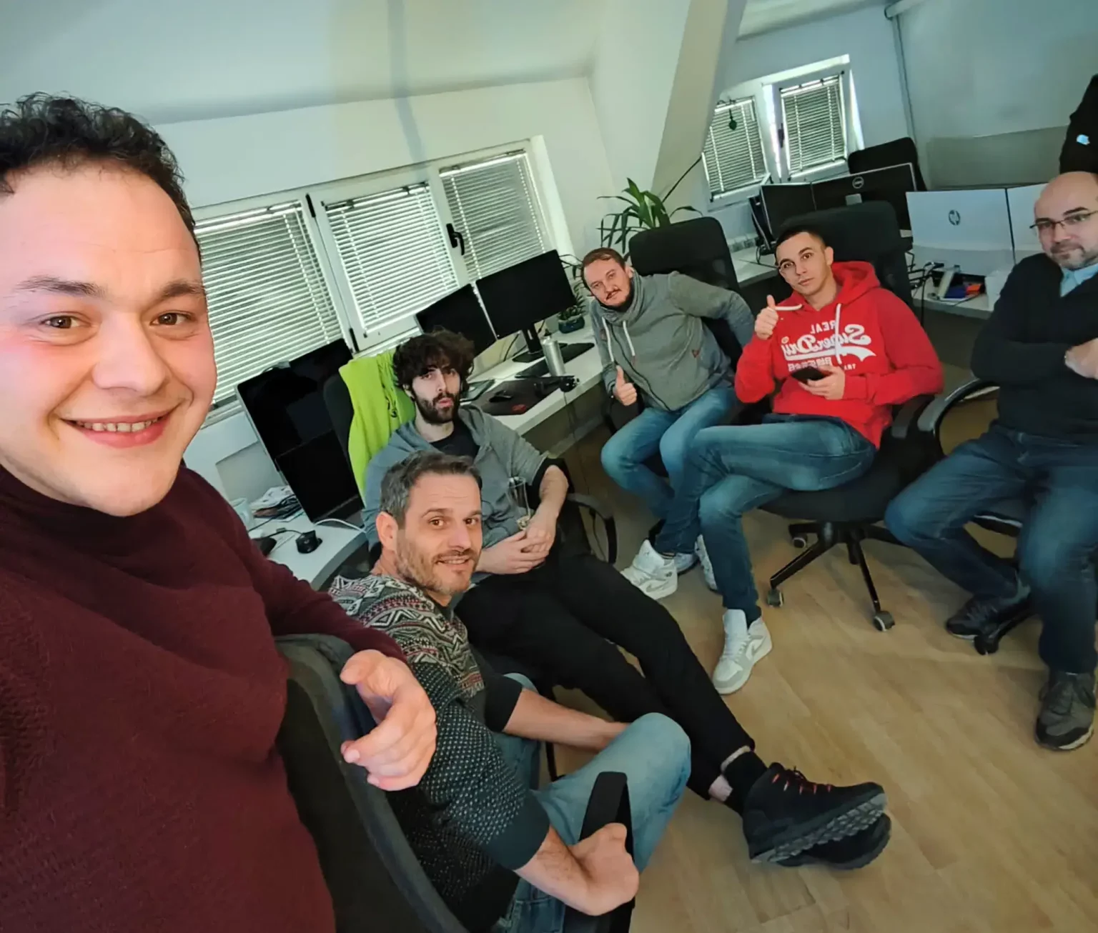 Younify Team Chilling