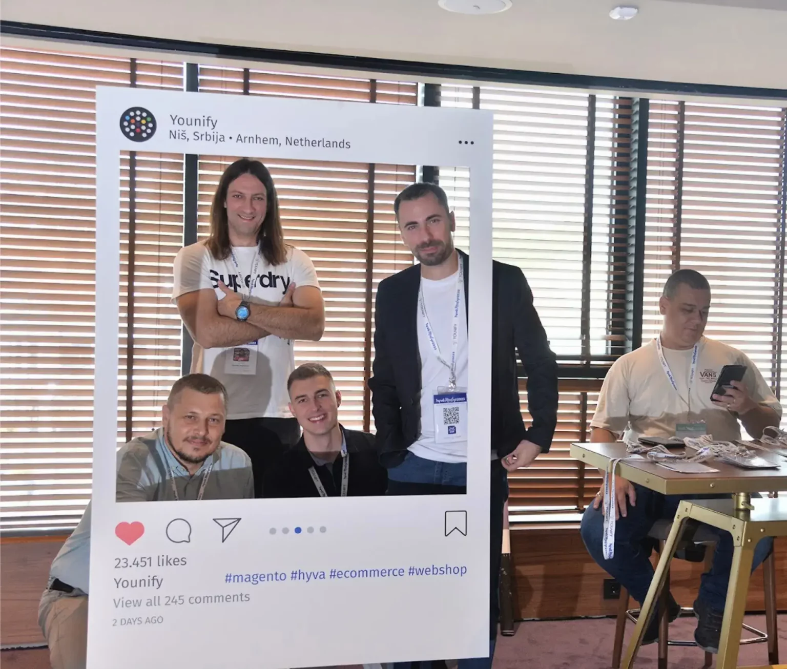 Younify Team on Conference