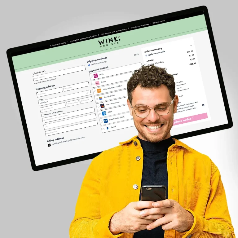 Optimising One Step Checkout for an optician webshop