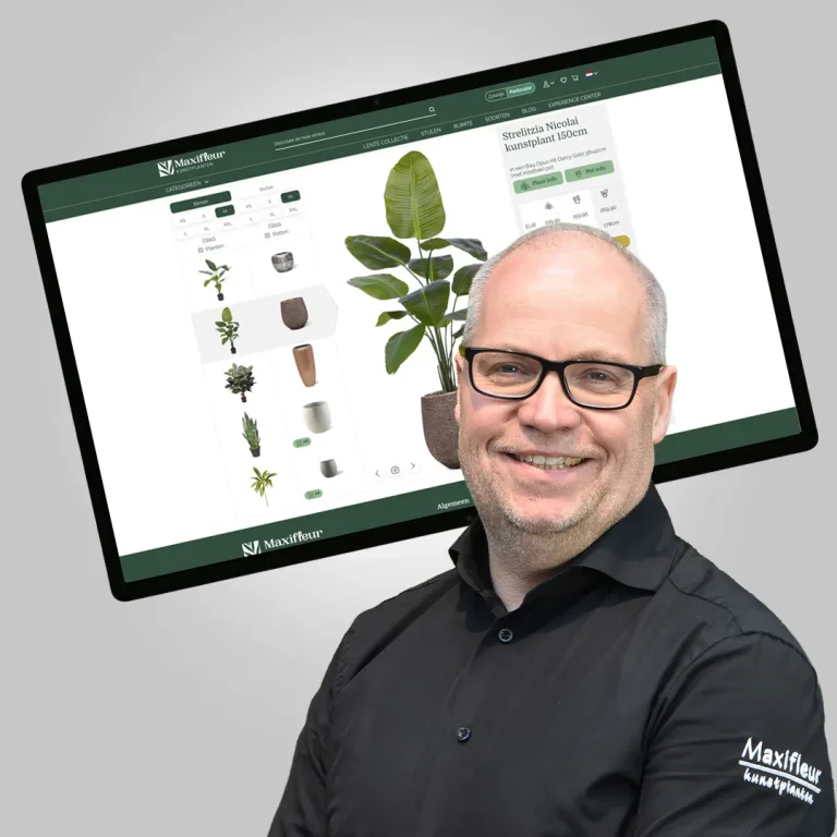 The pot-plant configurator: customers create their perfect combination