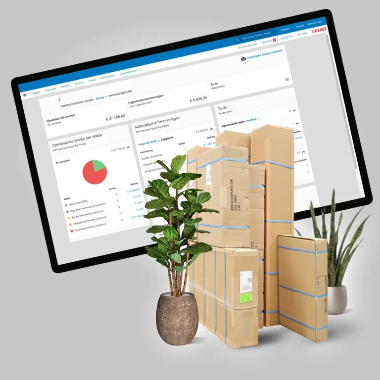 Webshop orders automatically in Exact Online: the ERP integration